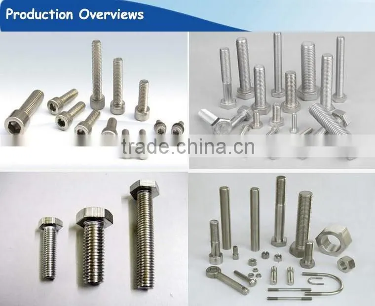 Alibaba supplier tungsten and molybdenum internal thread screw
