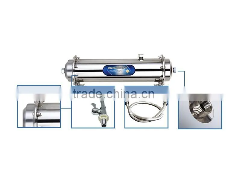 Hollow Fiber Membrane Stainless Steel 4 Stage Uf Water Filter Price