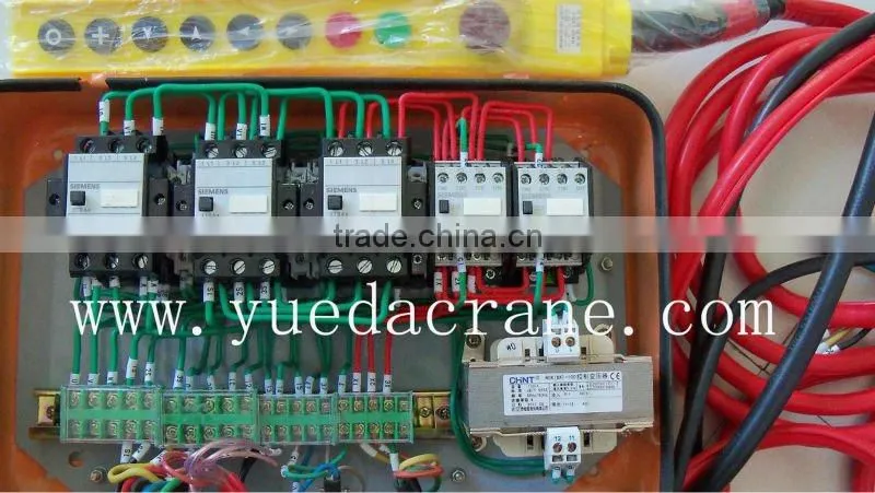 Siemens Electrical Contactor Electric Hoist With Monorail