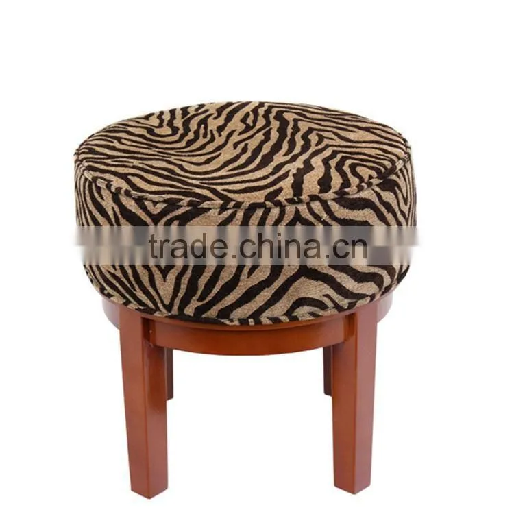 Price Cutting Customize Vintage Patchwork Pouf