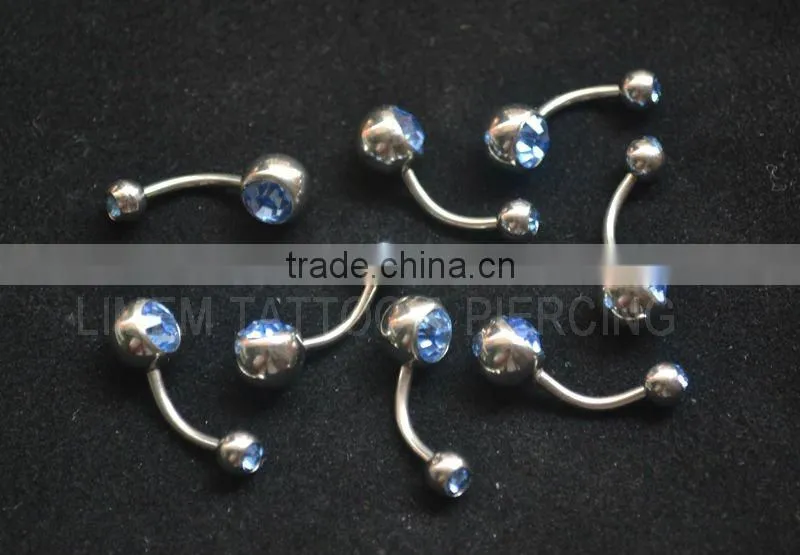 UV Acrylic Tongue Barbel/Nipple Ring Body Piercing Jewelry