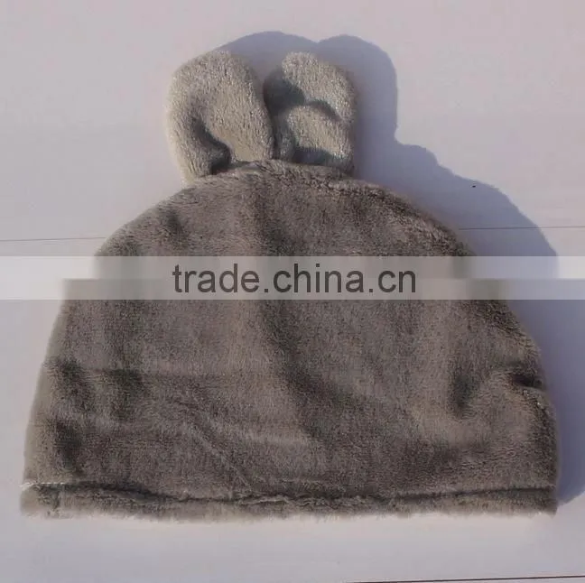 children stuffed hat/plush baby hat/winter hats and caps/kids hats and caps