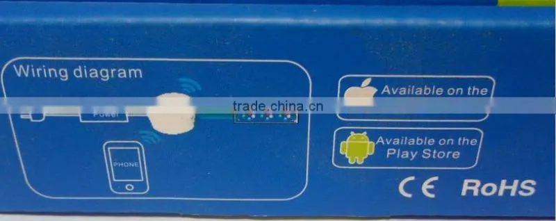 16 Millions color Wifi RGB Controller 12-24V LED Controller with Music Modes for RGBW LED Strip IOS/Android System Smartphone