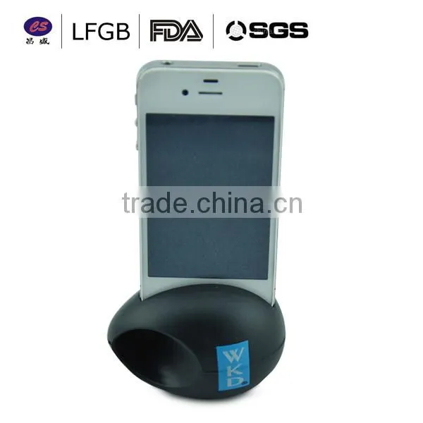 New style silicone egg loudspeaker for iphone5
