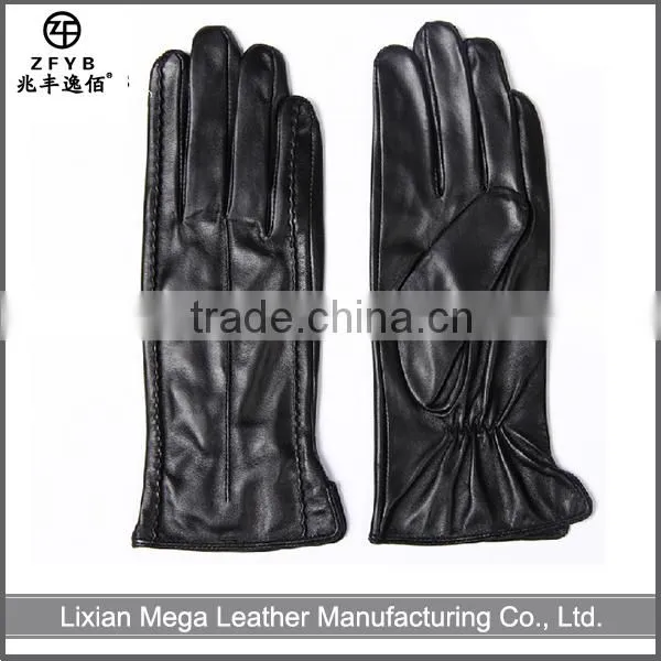 2015 Hot Sale Low Price peccary leather gloves