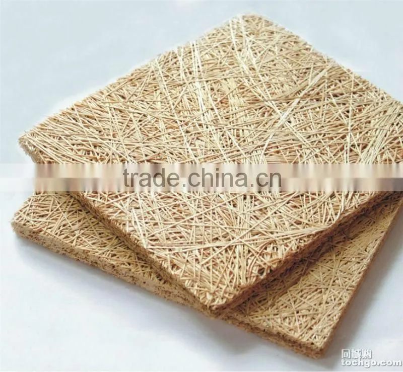 Wood fiber cement board gypsum plasterboard ceiling