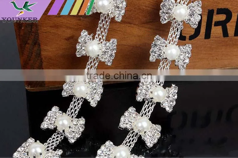 Bling Bling Fashion latest Fancy Rhinestone Cup Chian For Garments,bags,shoes decorations 23