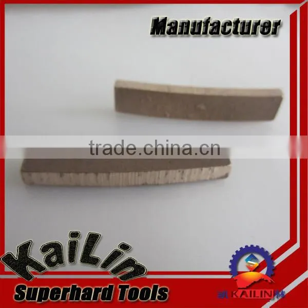 Diamond marble cutting segment from nanan kailin