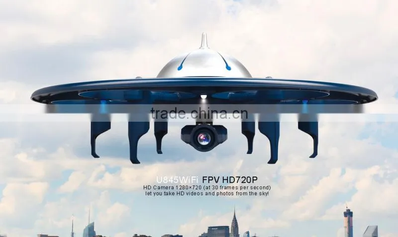 4CH 6 axis Headless rc quadcopter with HD camera WIFI FPV Drone