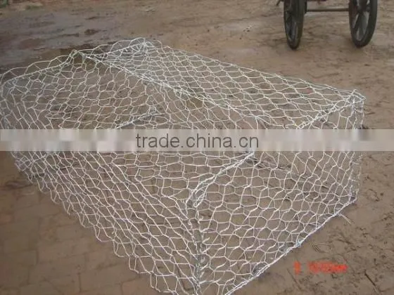 SQ-80*100mm galvanized gabion boxes(professional manufacture)