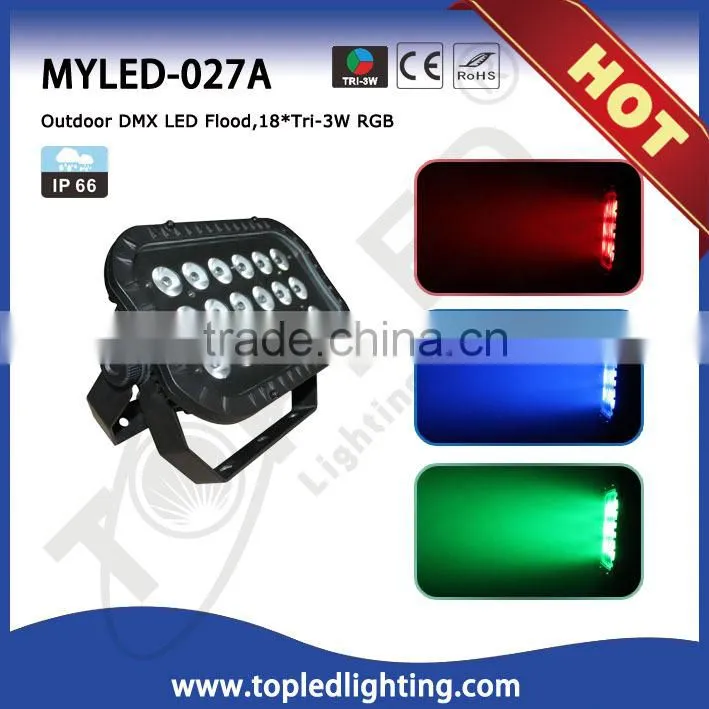 Top Quality Outdoor 40*4in1 10W RGBW 400W Flood Light LED