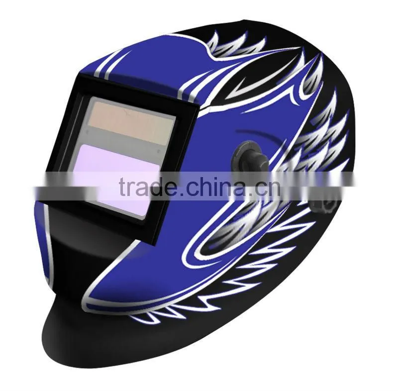 Welding helmet with single shade