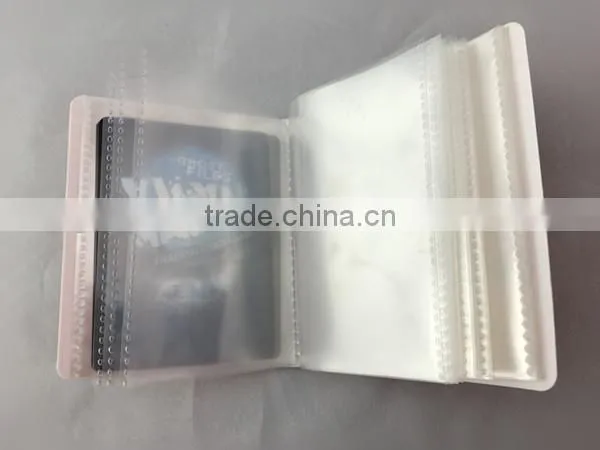 OEM customized Card binder with1-pocket PP portfolios Dongguan factory Pokemon cartoon