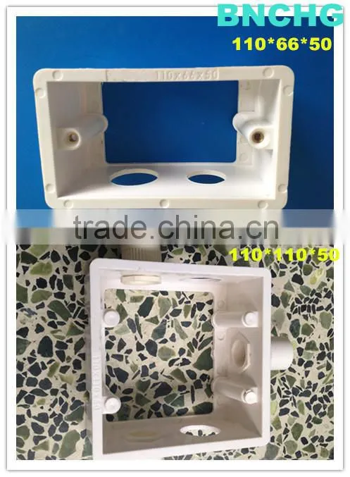 High Quality Home Wall Light Switch Mounting Box 110*110*50