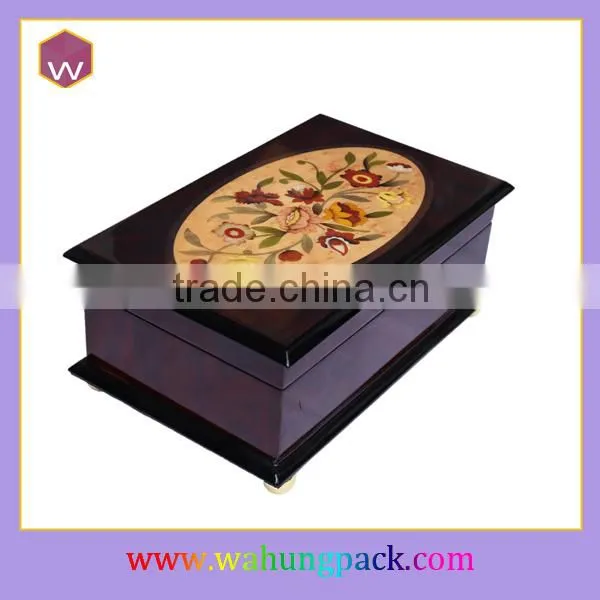 Wholesale Music Box Wooden Music Mini Speaker Box For Gift Packaging