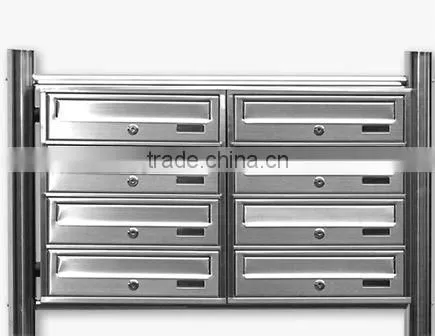 Standbriefkasten Briefkasten Anlage System Mailbox Postkasten Apartment outdoor mailbox