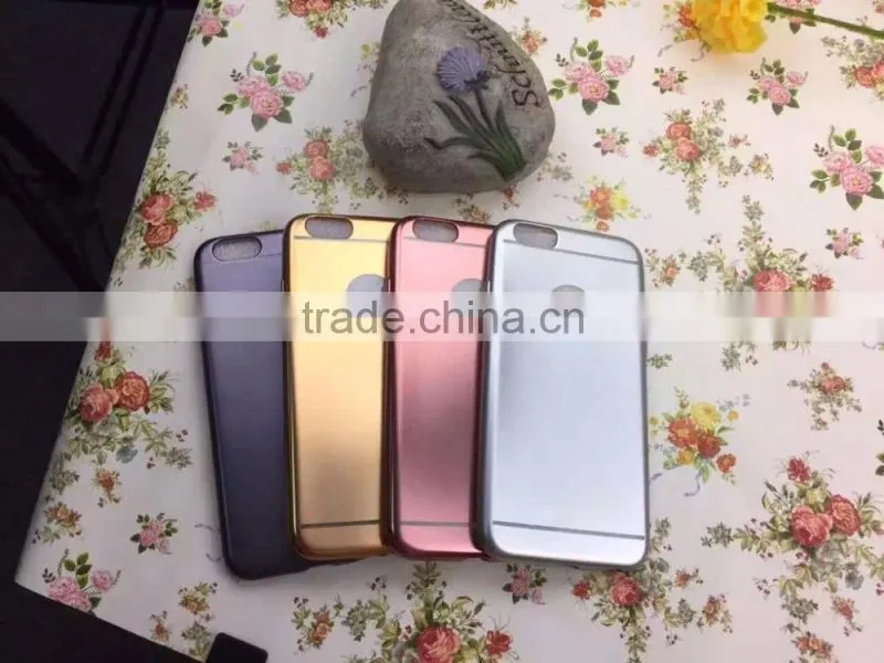 2016 electroplate deisgn tpu mobile phone cover case for iphone samsung galaxy