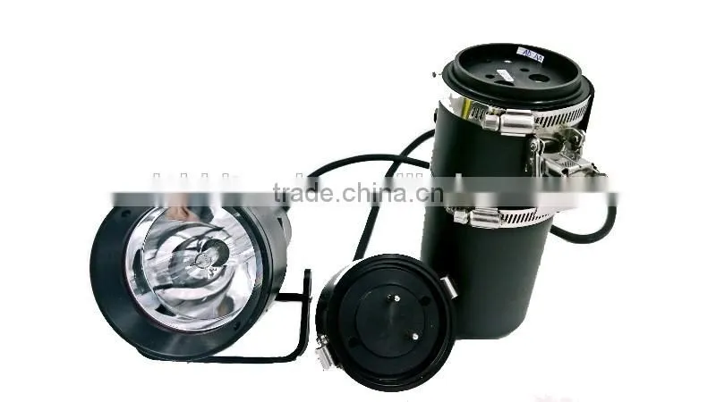 PROFESSIONAL CAVING DIVING LIGHT HID LAMP,85W,8500LM,18.2AH LIION BATTERY,120METERS WATERPROOF,