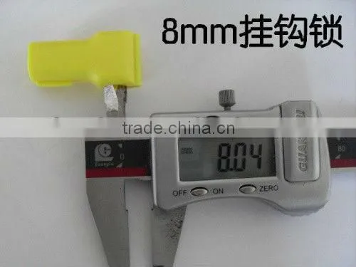 SHOWBAO EAS retail security plastic stoplock for single prong/ euro hook