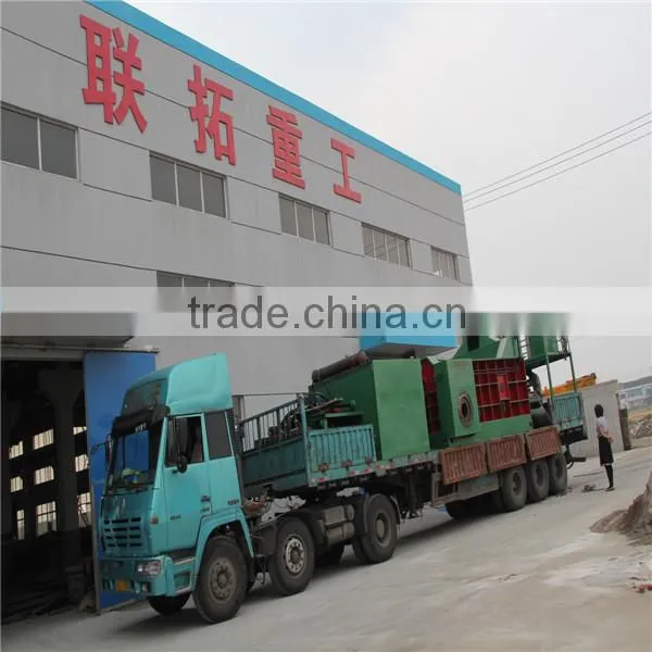 Have good quality product of scrap steel shredder line