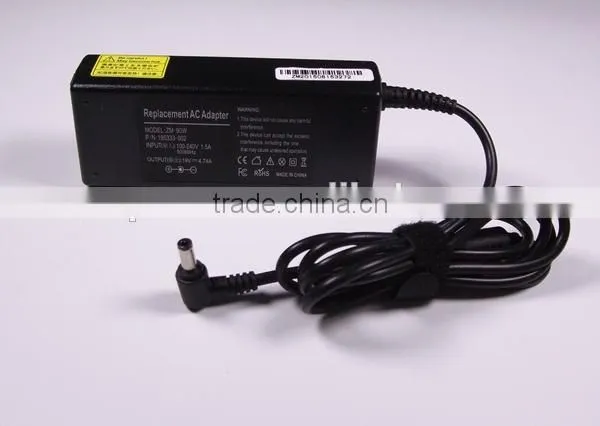 high quality 19v 4.74a 5.5*2.5mm 90w laptop power adapter for Fujitsu