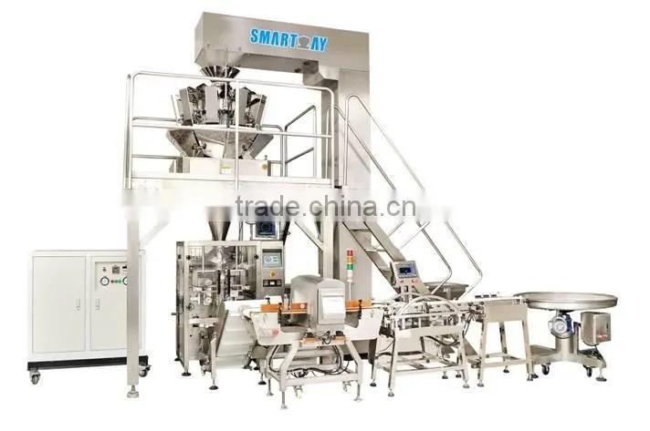 SW-C500 Online Check Weigher Metal Detector With Rejection Device