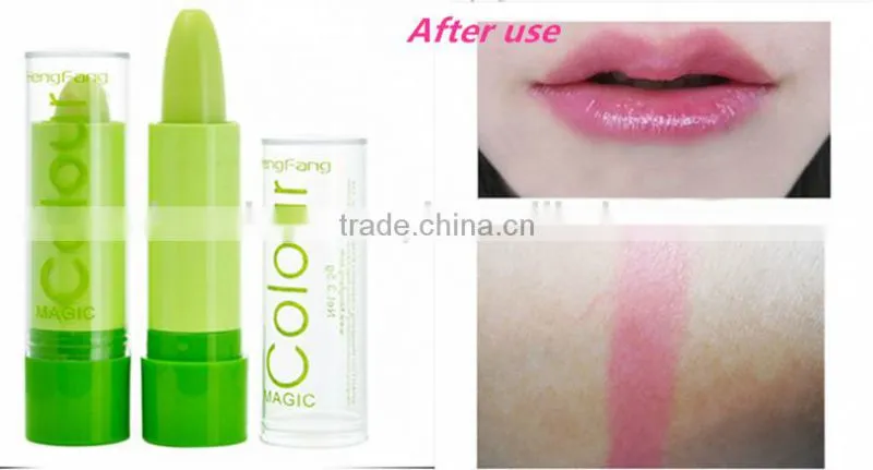 Moisture Magic orange color lipstick ,Changeable-colored Magic Lipstick