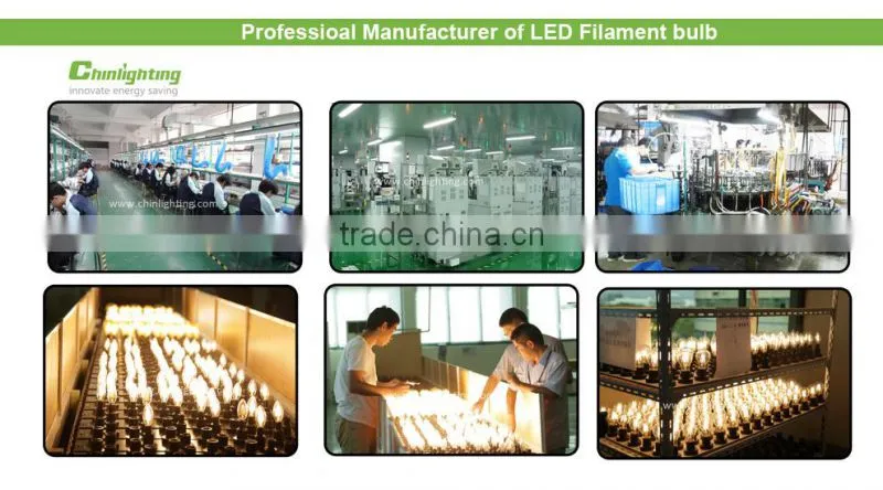 Decorate vintage led filament candle bulb e14 e12 4w c32 c35 c37