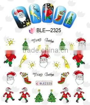 2016 New arrival water transfer nail decals nail art stickers Flower design nail art accessories