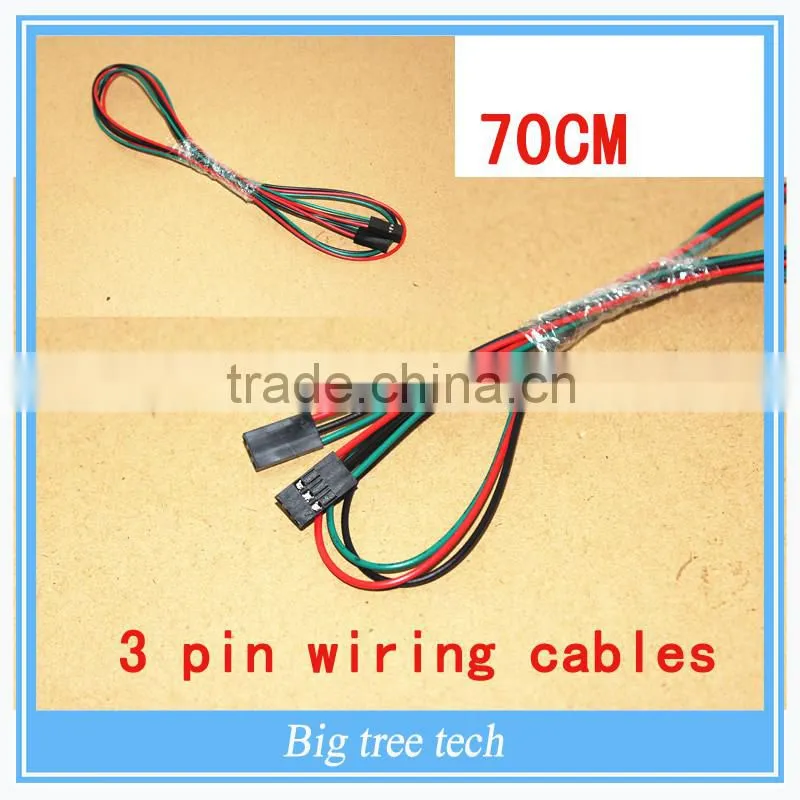 2016 70cm Length 3pin Cable Female To 3pin Female Jumper Wire Dupont Cable