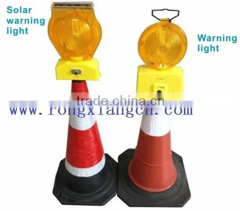 Flashing Road Safety Barricade Solar Warning Light for Sale