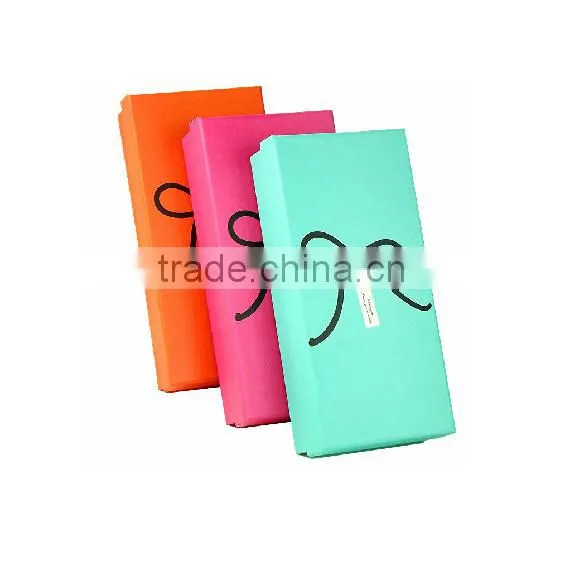 Bow Printing Scarf Gift Box