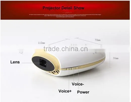 Mini projectors 1,080P LED projector/Pico-Projector/pocket projector
