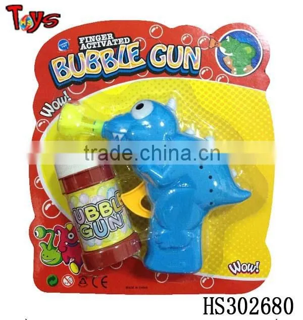 cute animal design bubble blower gun inflatable bubble