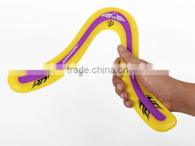 Outdoor promotion kids boomerang frisbee set