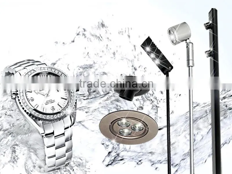 Brightness 3x1W jewelry showcase led light LC7312