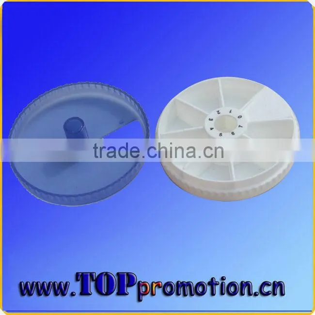 eco pp weekly retangle pill box