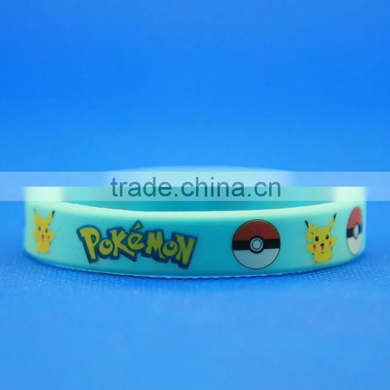 pokemon silicone bracelet pokemon series wristband