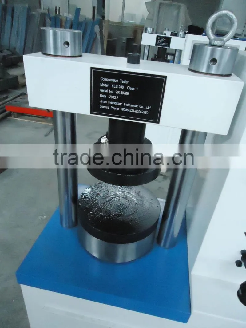 YES-100kn 200kn 300kn Digital Display cement compressive testing equipment