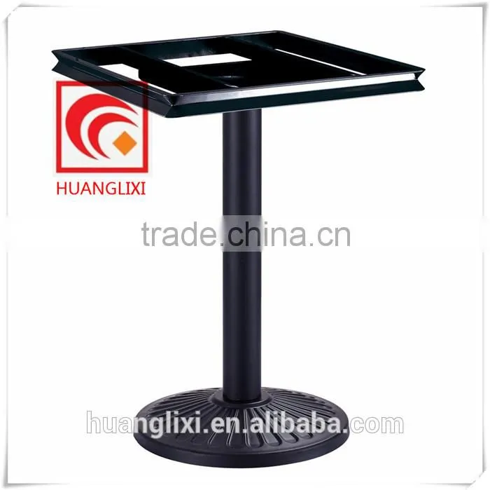 Coffee room black table leg, foot Hotel Environmental round table, table legs, composite base