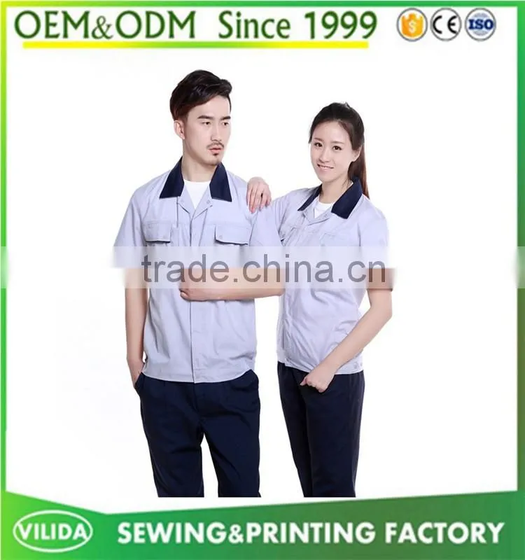 Hot sale Industrial Safety Workwear High Quality Factory Worker Uniform Customized