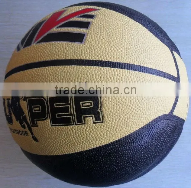 official size and weight match quality PU basketball