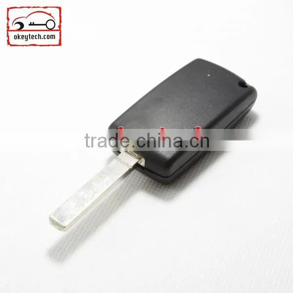 Okeytech Peugeot key cover Peugeot 307 4 button remote flip key for key cover peugeot 307