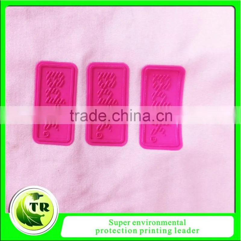 non-deforming 3D thick silicon heat transfer printing label
