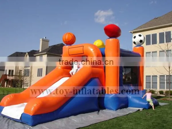 Top quality cheap inflatable bounce slider