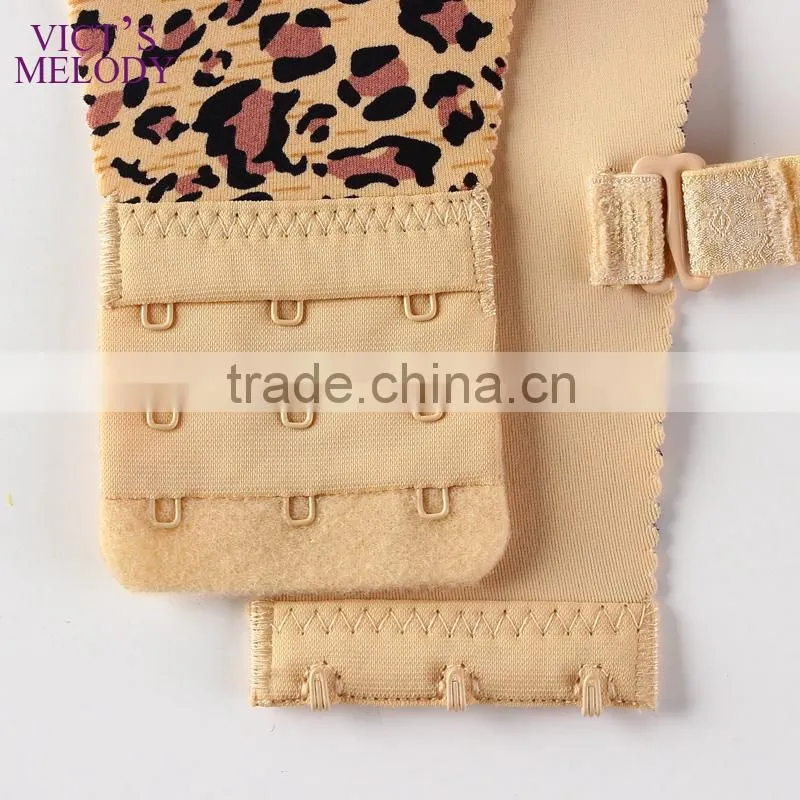 classical leopard south america one piece seamless bra