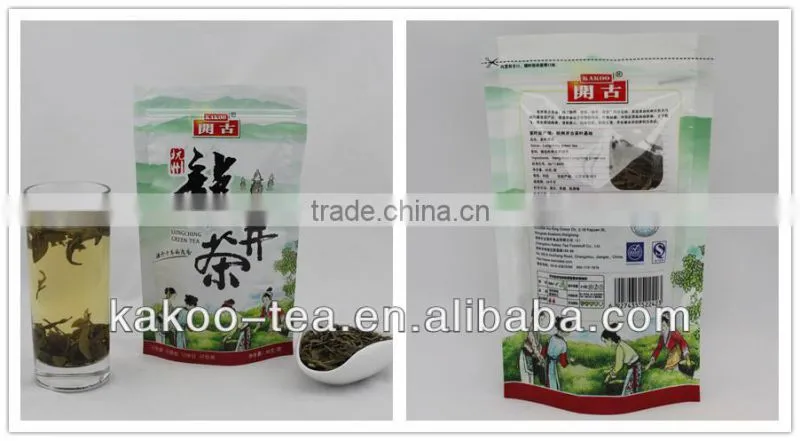 packed dragon well tea leaves packed longjin green tea leaves packed lungching green tea leaves