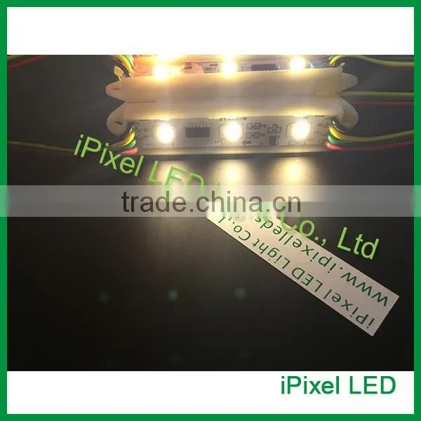 4LED ws2801 metal case 5050 LED sqaure rgb Pixel module