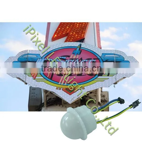 dc12v, 2.16w/pcs, 9leds/pcs 35mm led pixel light, work for led advertising billboard
