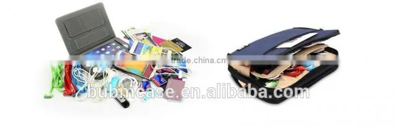 Grey 7.9 inch Tablet Case for Notebook Tablet Sleeve Pouch Portable Electronics Accessories Organizer